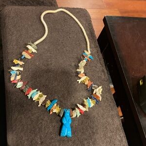 Navajo Navajo Heishi Multicolor Necklace